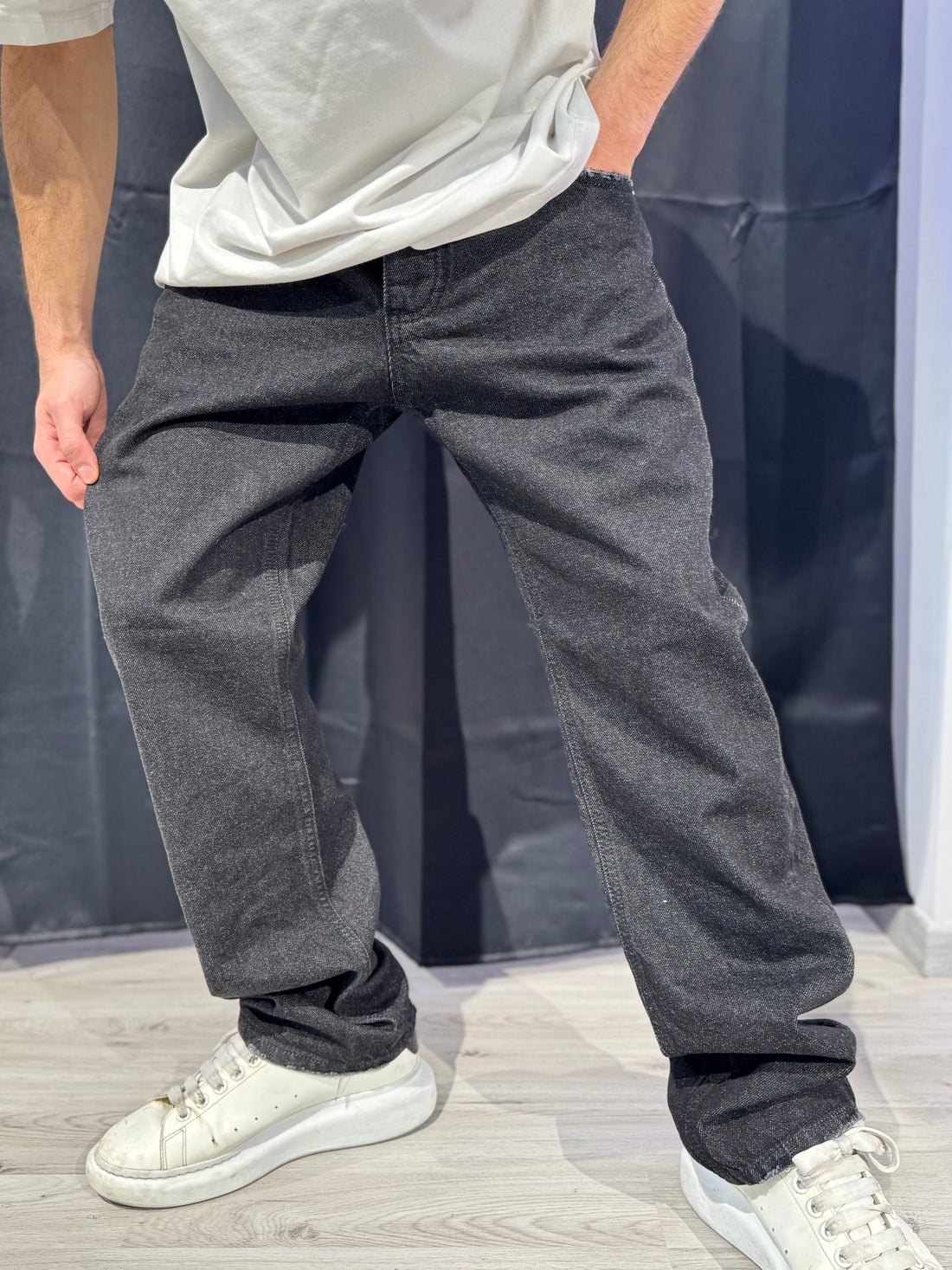 Jeans Baggy Black