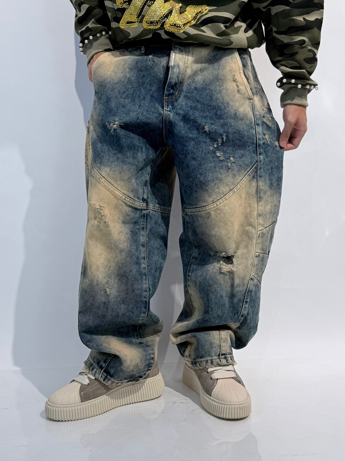 Jeans Sabbiato Balloon