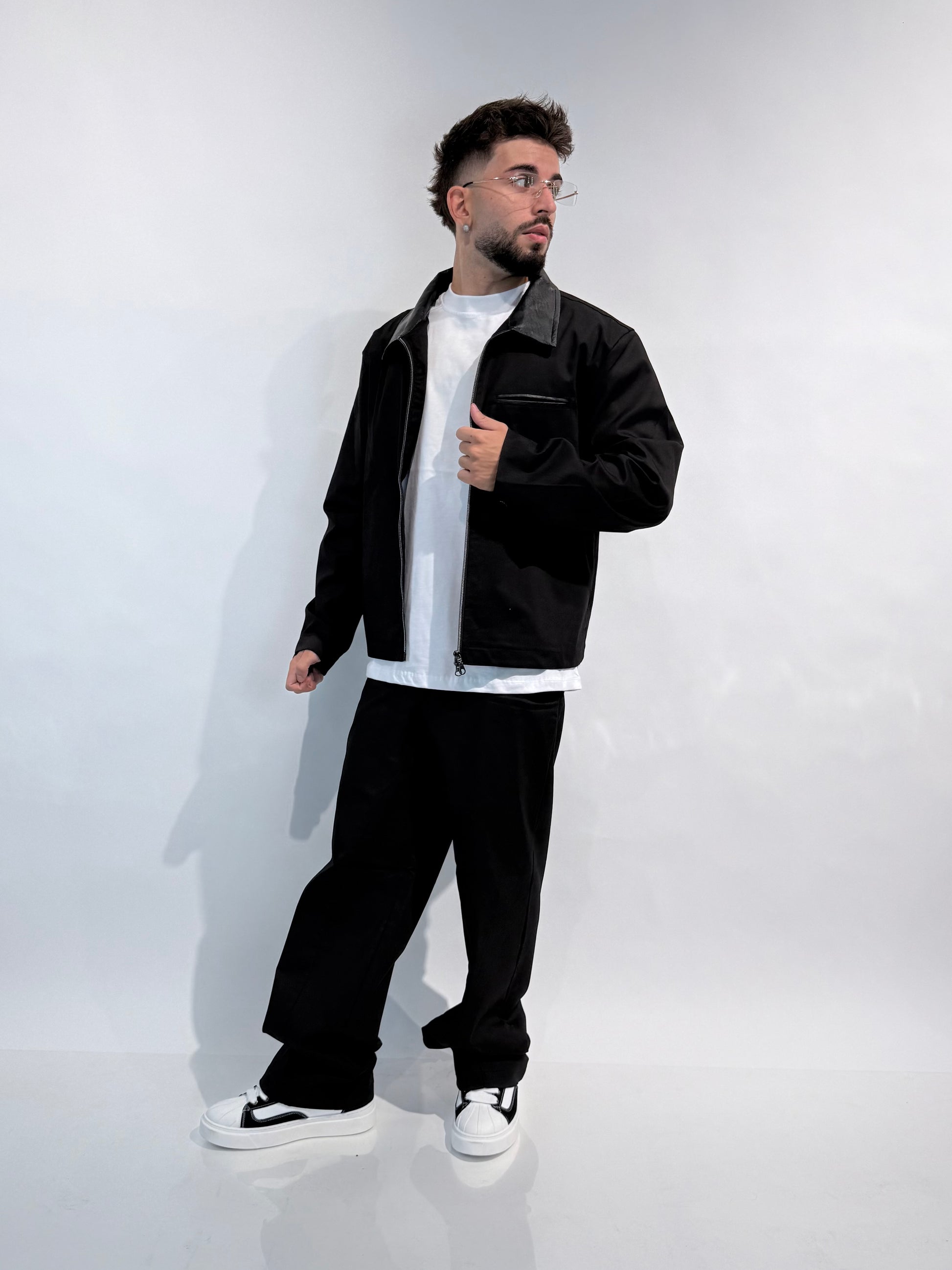 Completo Leather Zip
