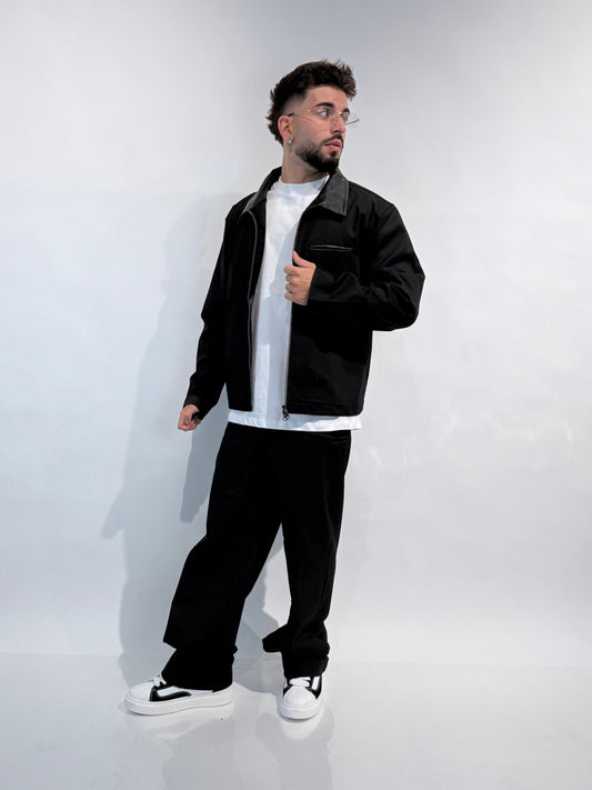 Completo Leather Zip