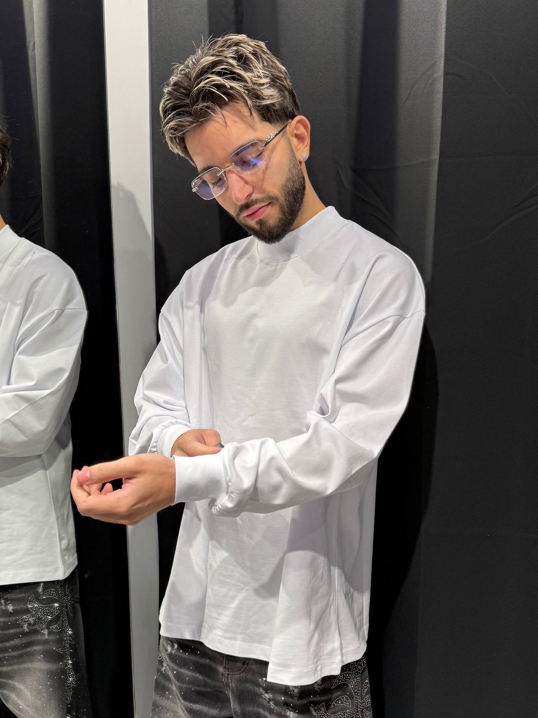 Essential Longsleeve Con Polsino