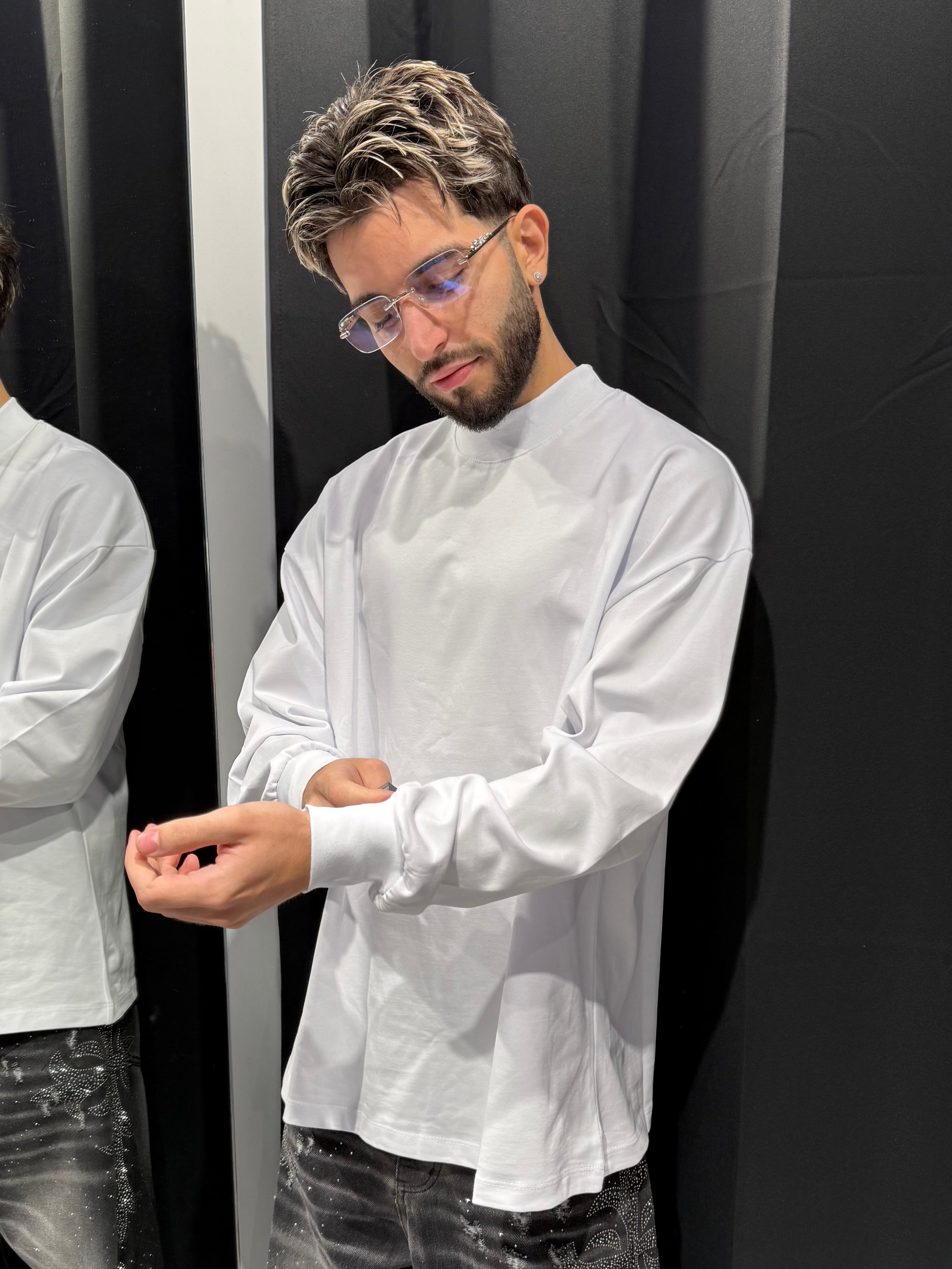 Essential Longsleeve Con Polsino