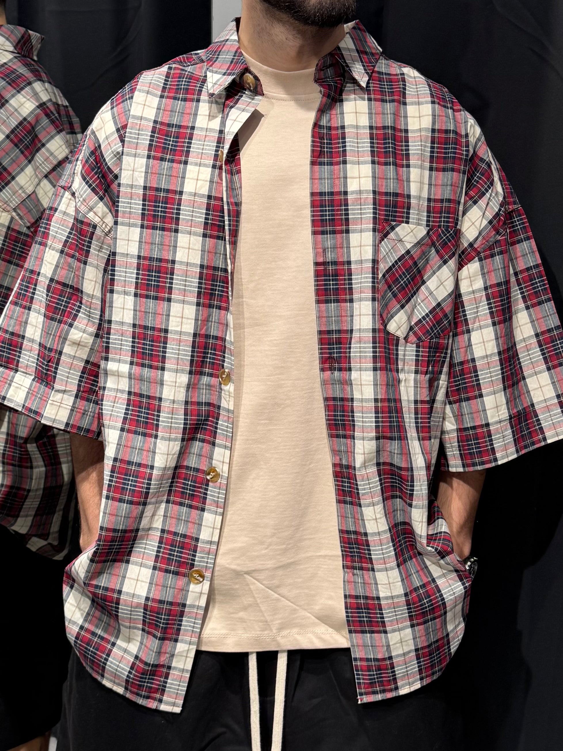 Camicia Over Bordeaux