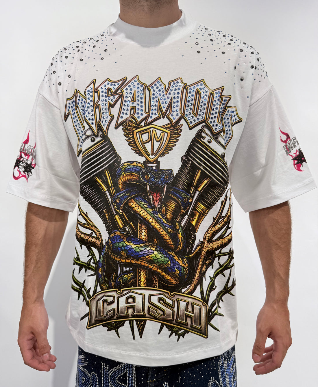T-shirt Infamous