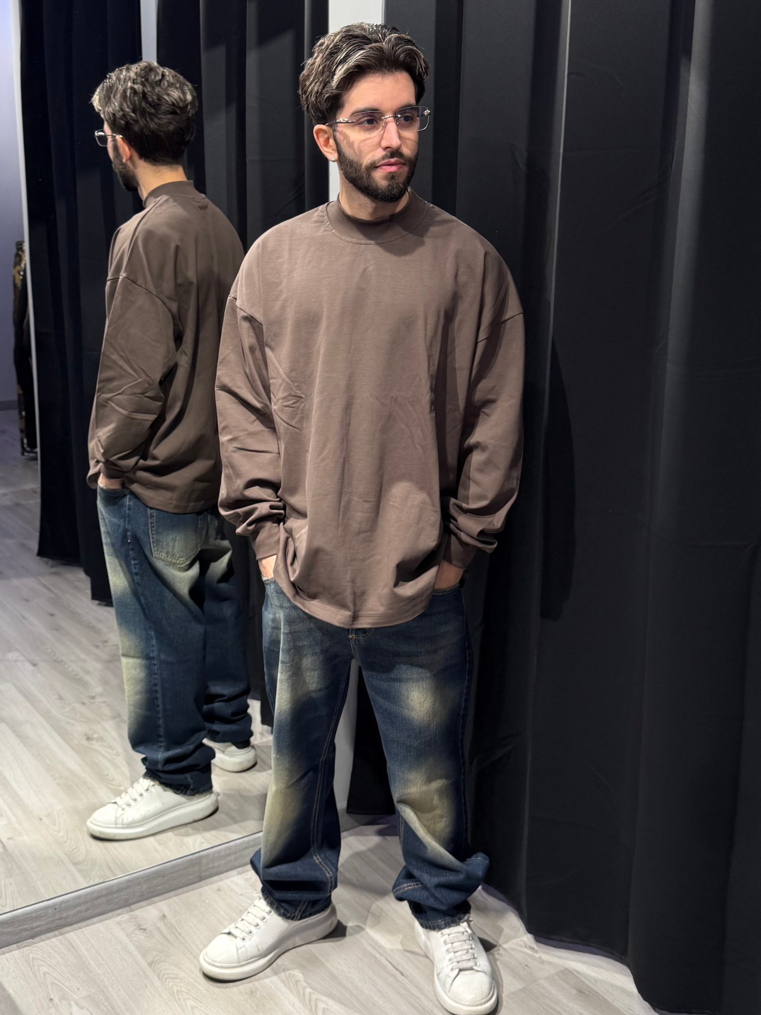 Essential Longsleeve Con Polsino