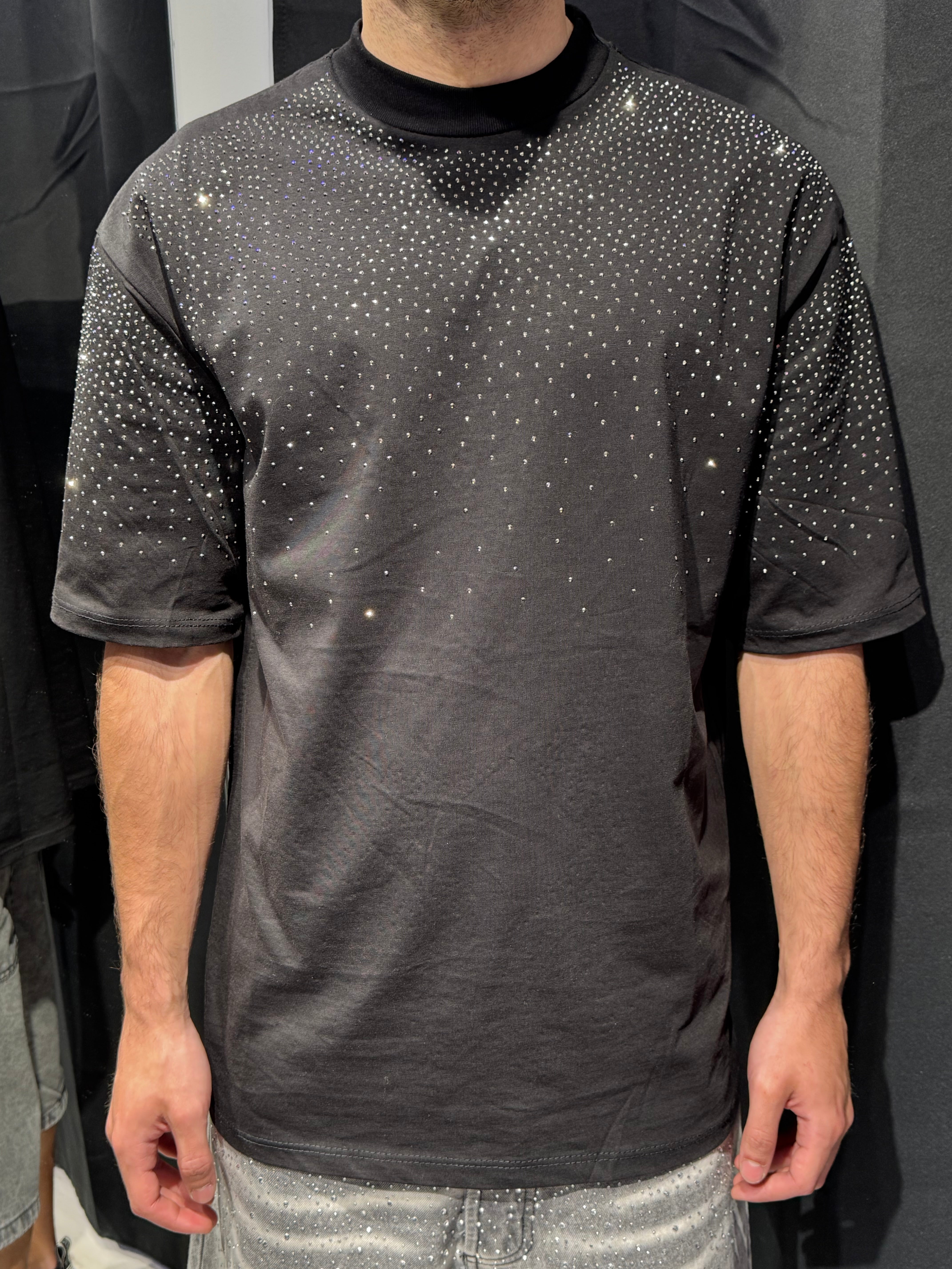T-shirt Brillantinata