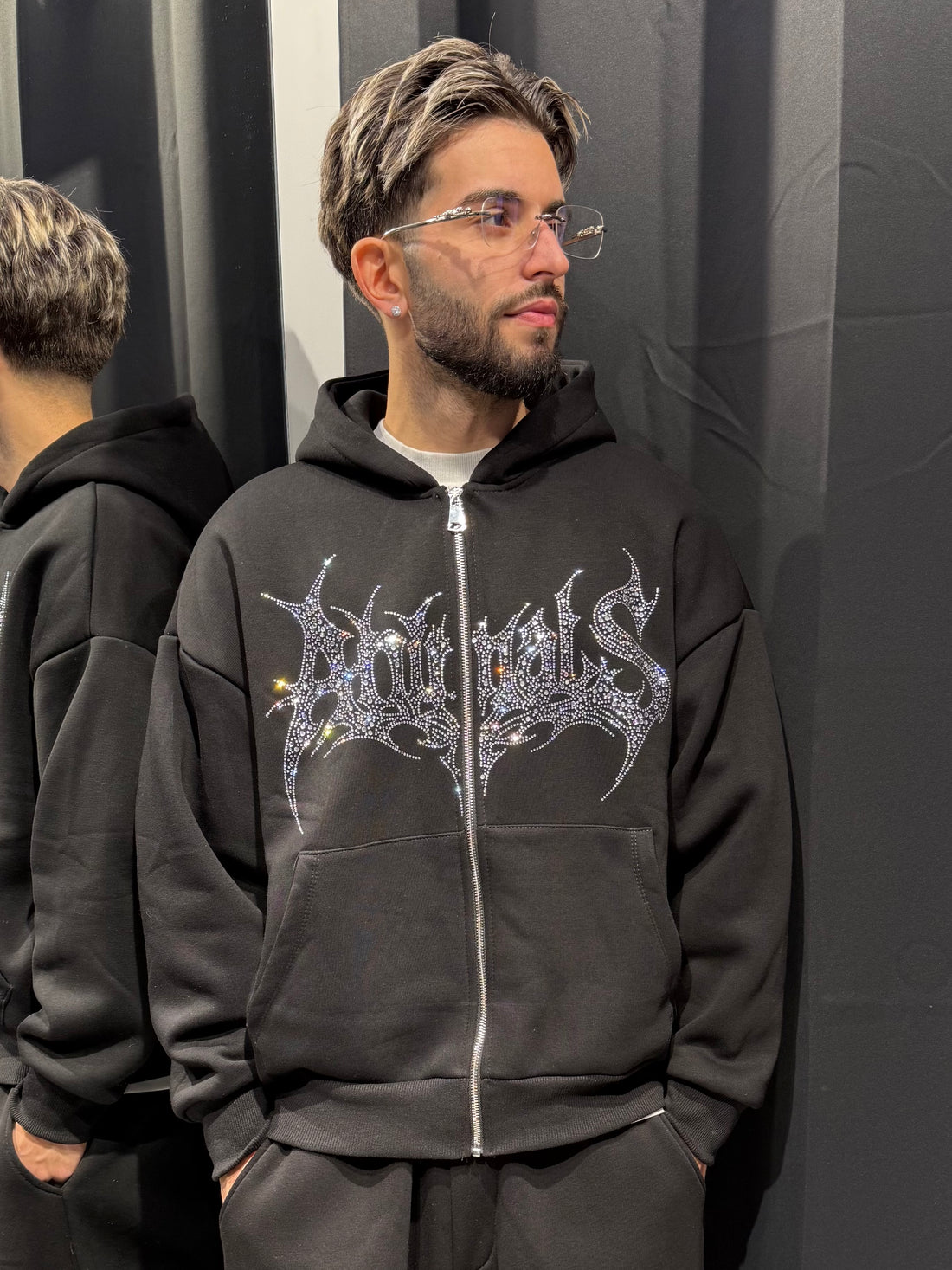 Completo Tuta Zip “Animals”