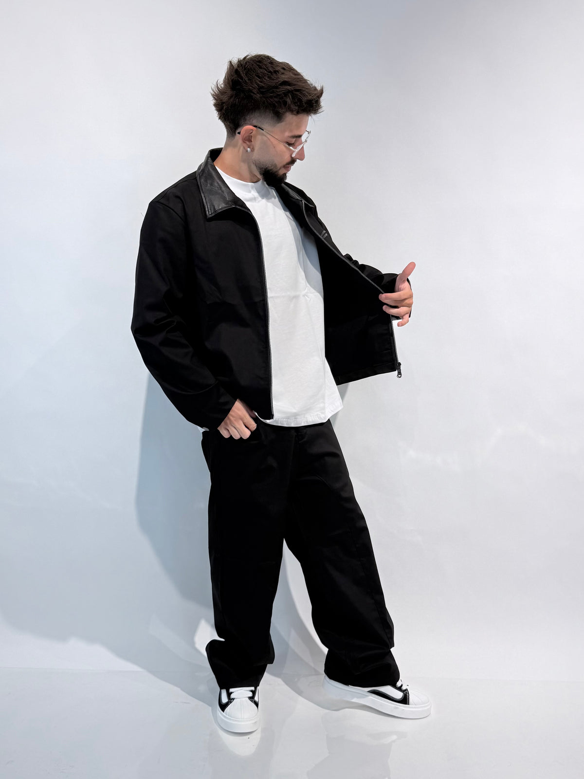 Completo Leather Zip