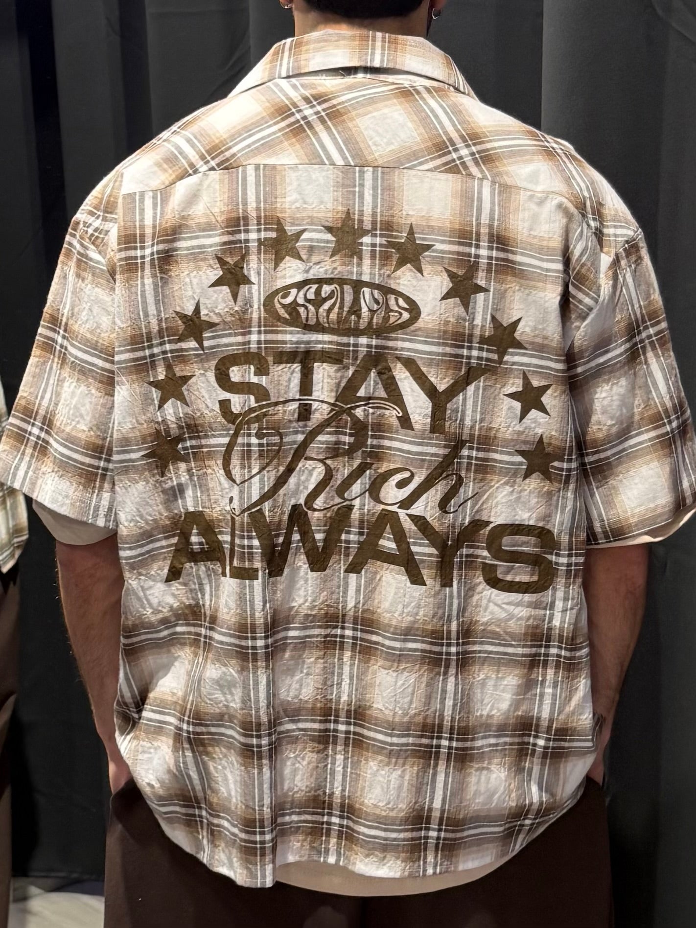 Camicia Stay Rich Always