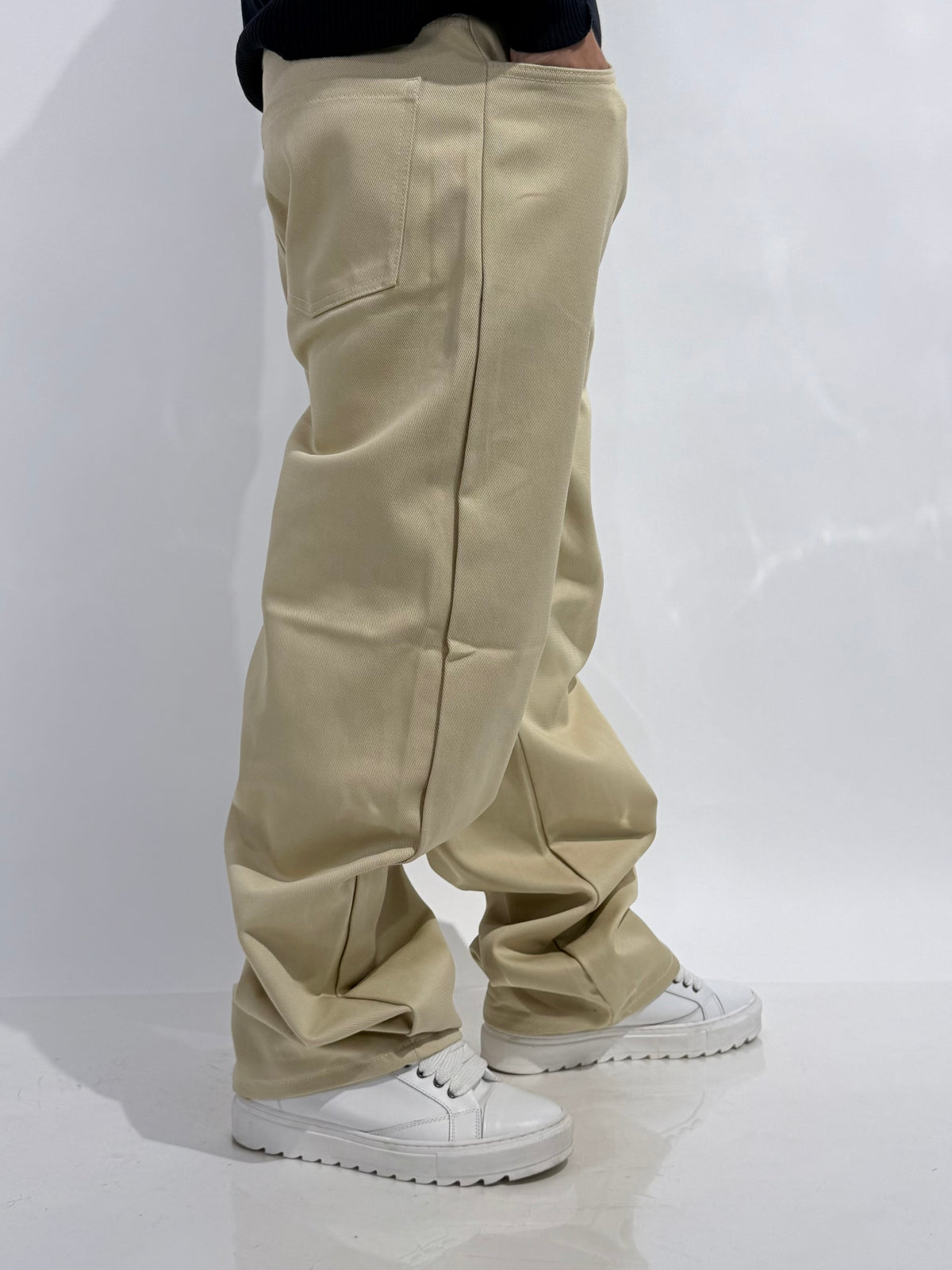 Jeans Baggy Sand