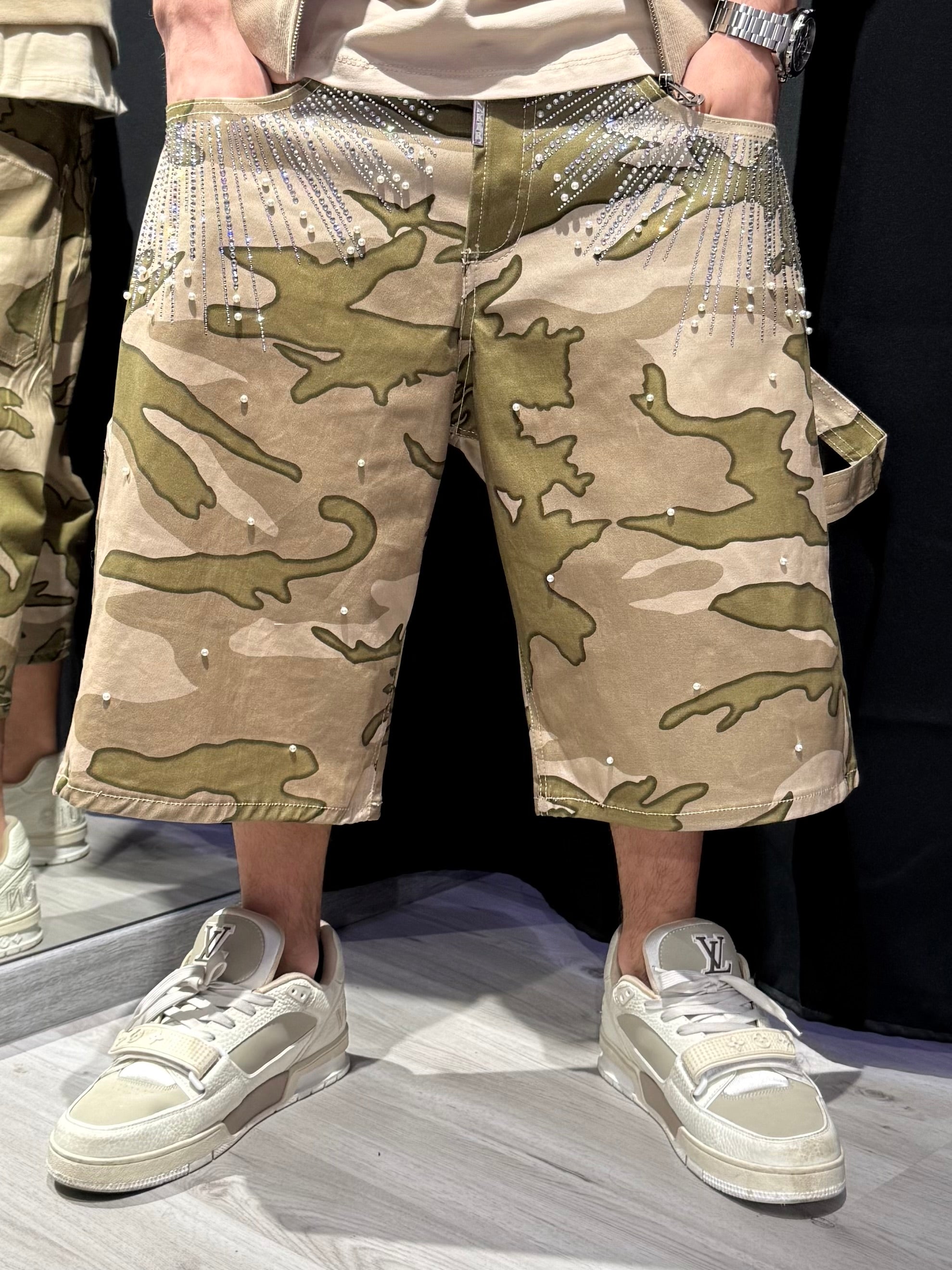 Jorts Brillantinato Perlato
