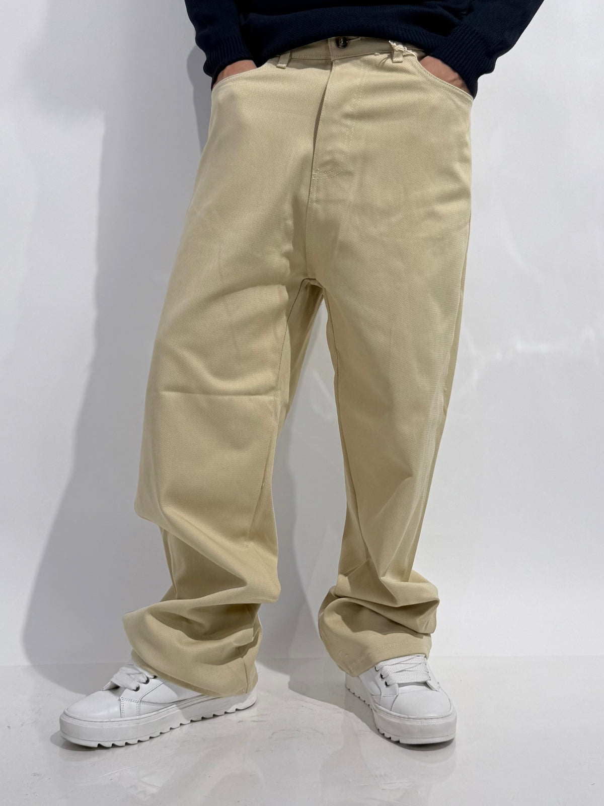 Jeans Baggy Sand