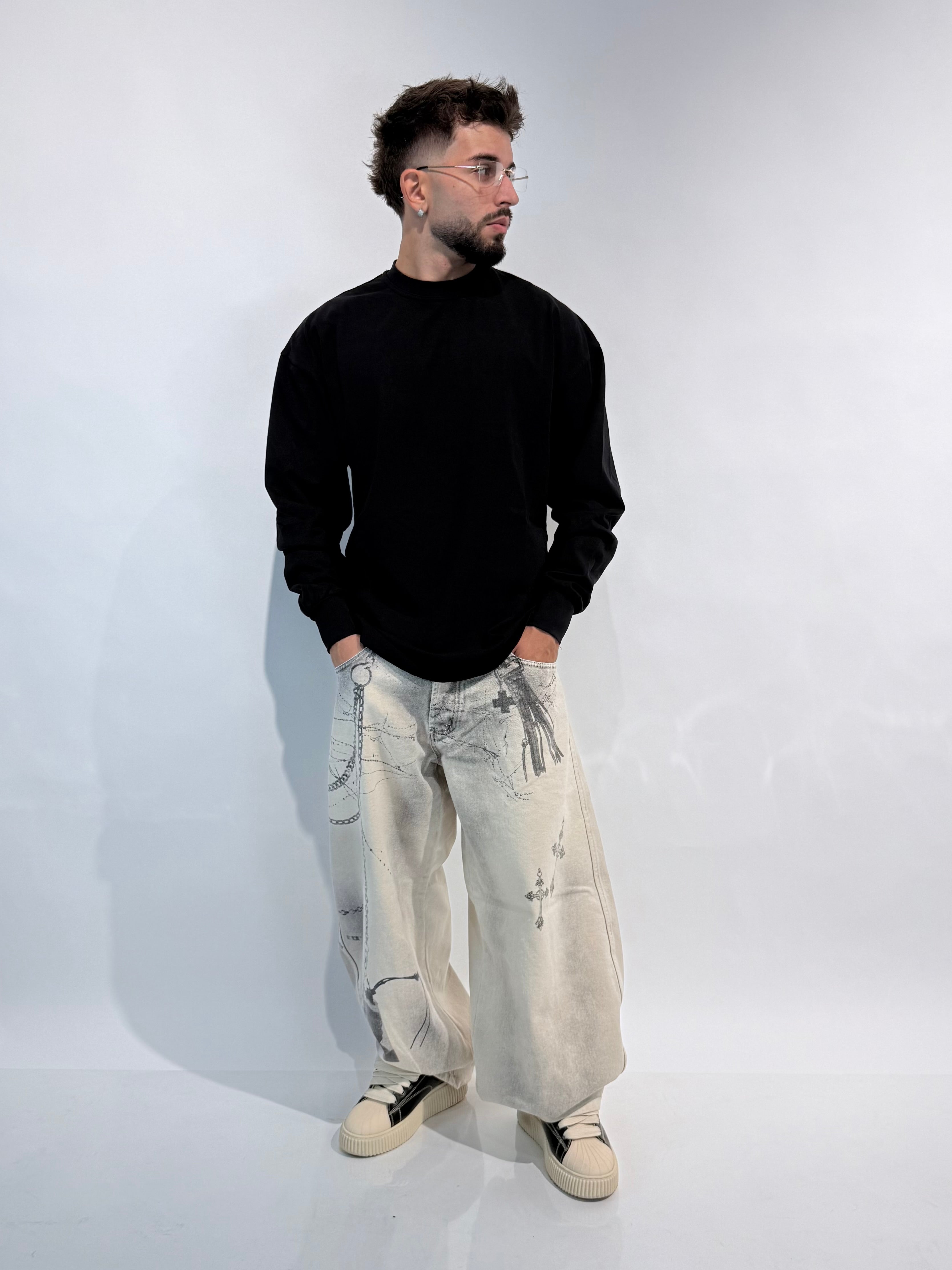 LongSleeve Polsino Stretto