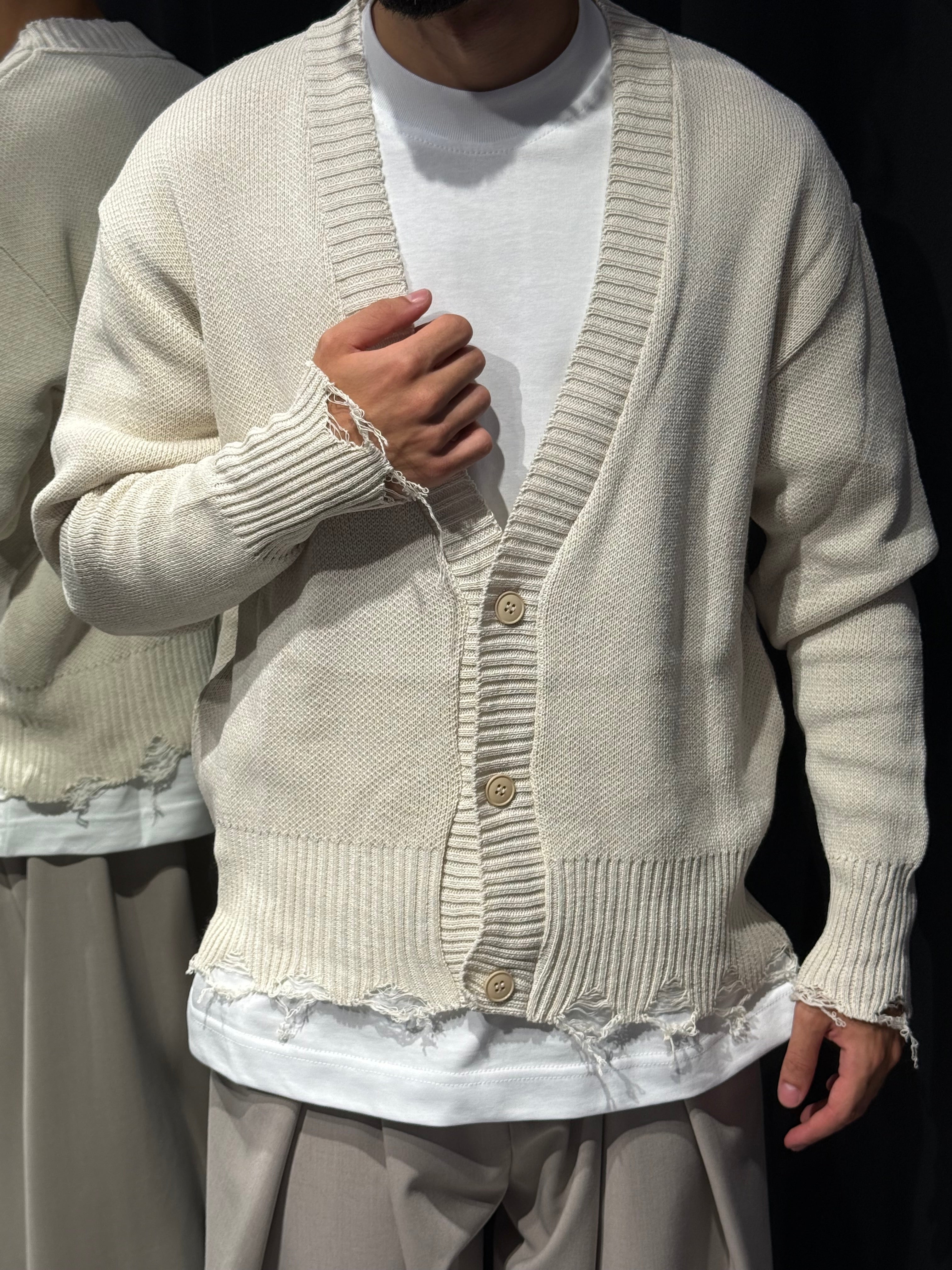 Cardigan Sfrangiato