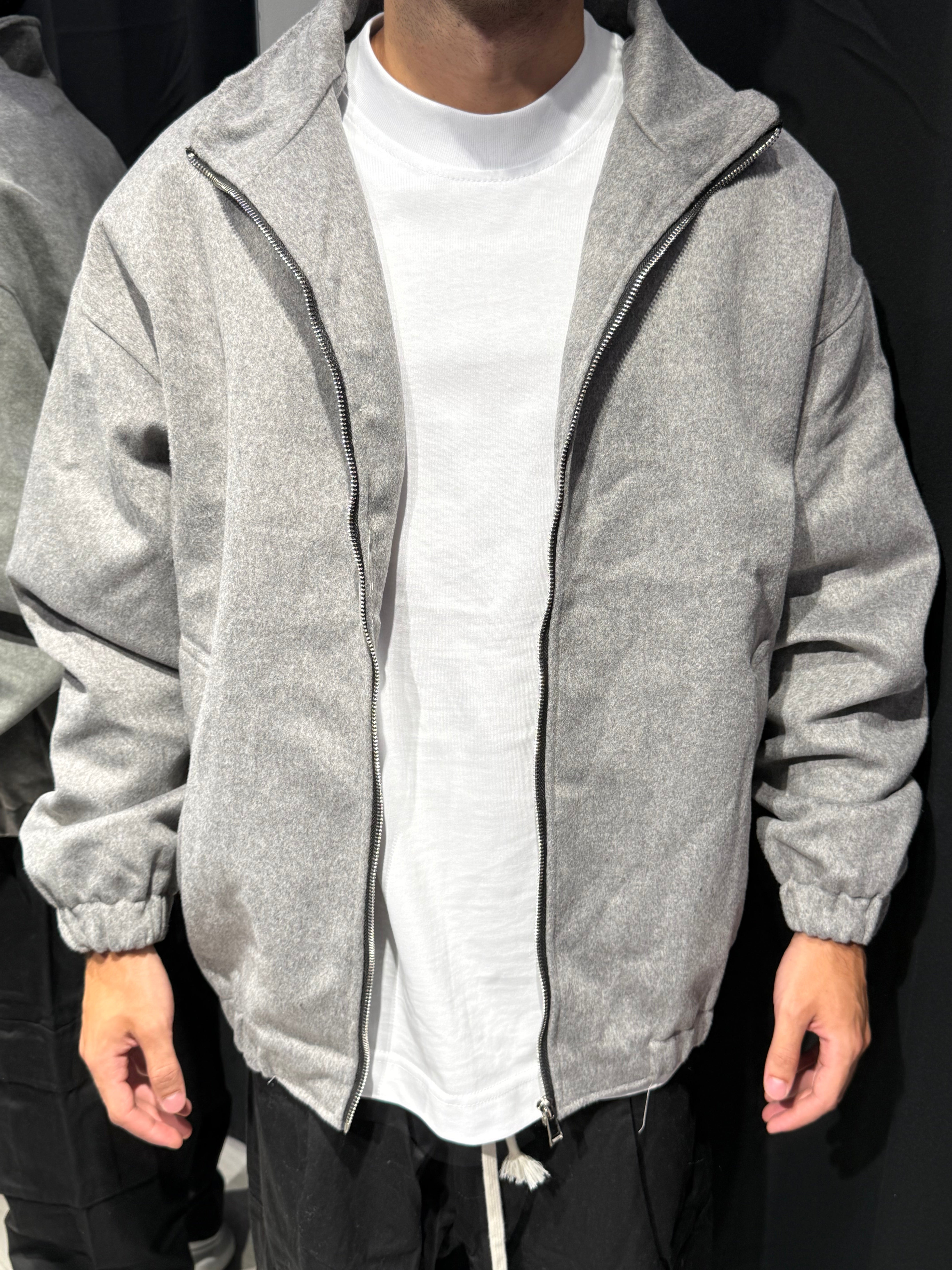 Silver V-Zip