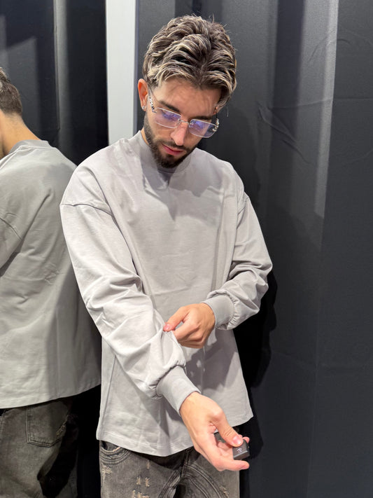 Essential Longsleeve Con Polsino