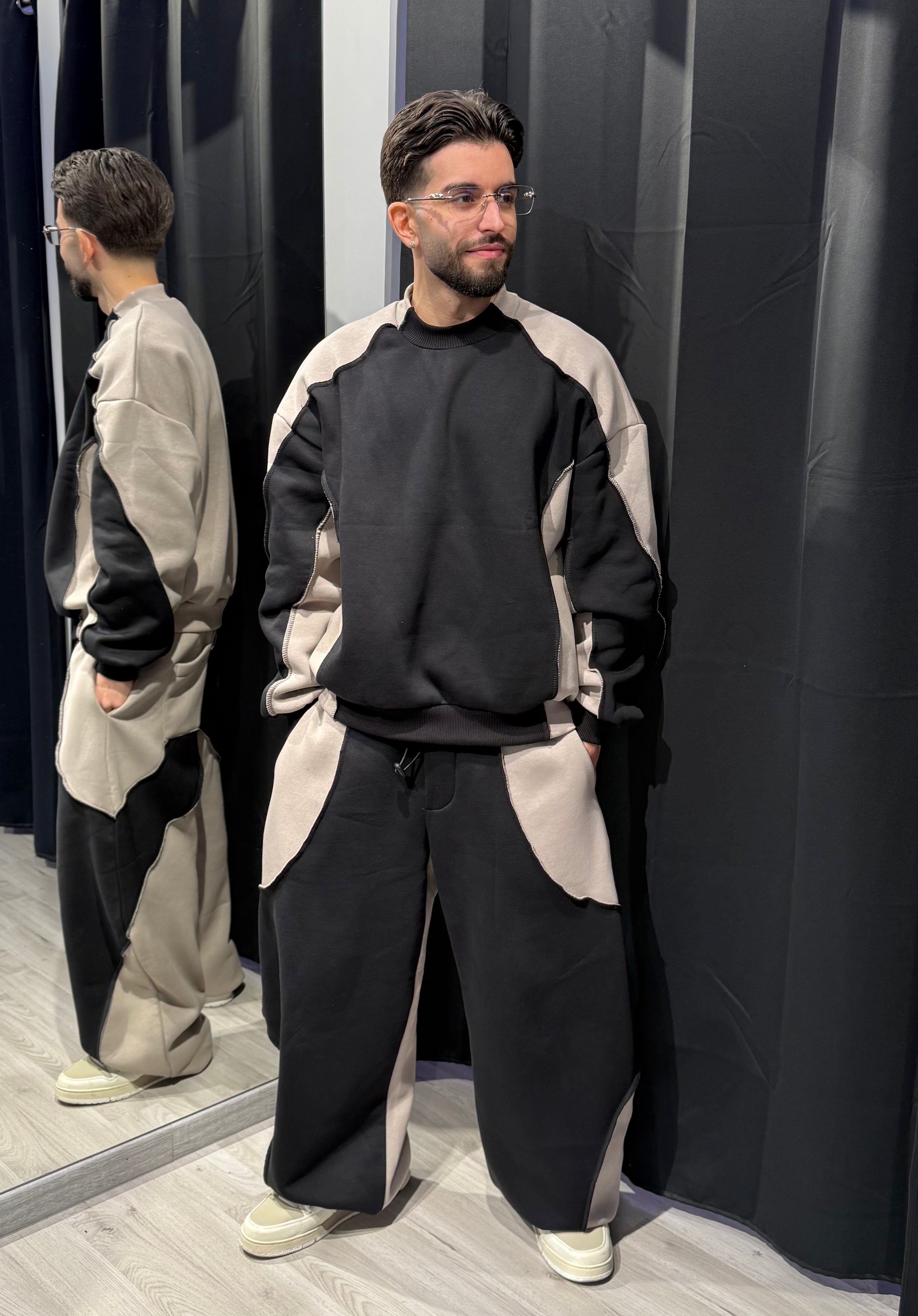 Completo Tuta Suit Bicolor