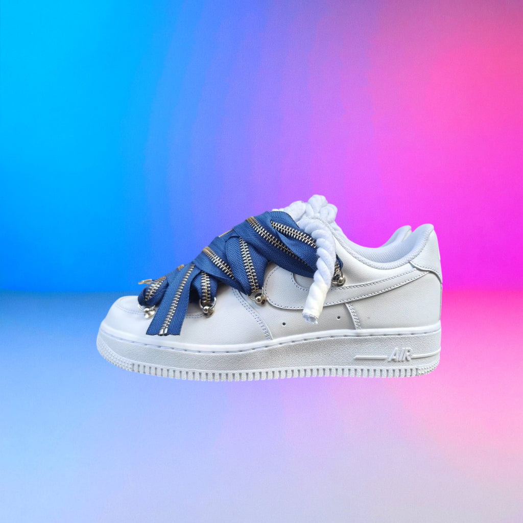 Air Force Rope Laces Zip Blu Royal