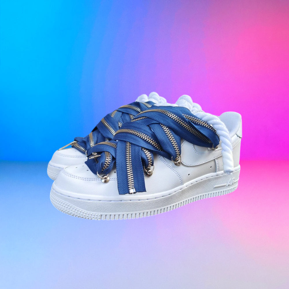 Air Force Rope Laces Zip Blu Royal