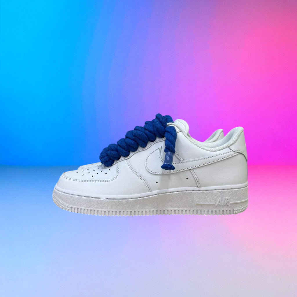 Air Force Rope Laces Blu Navi