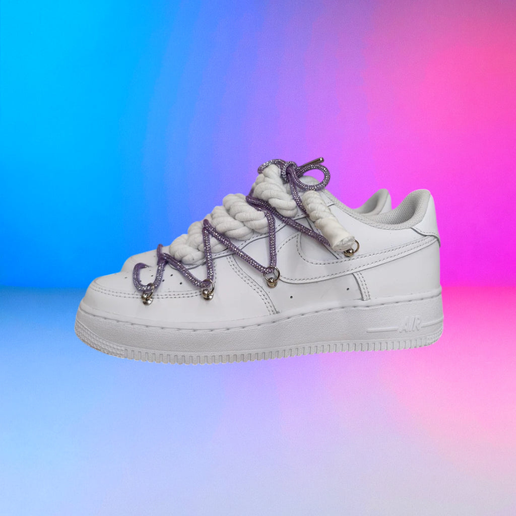 Air Force Rope Laces Triple Swarovski