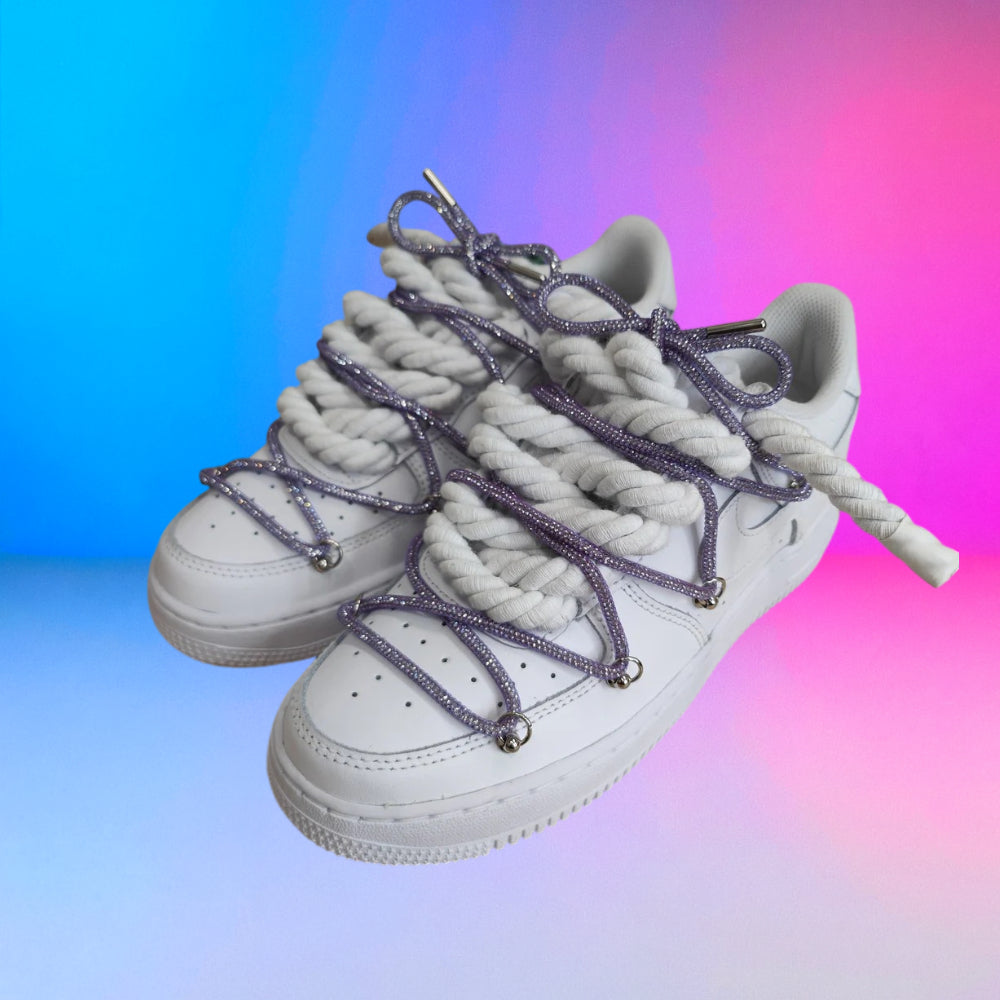 Air Force Rope Laces Triple Swarovski