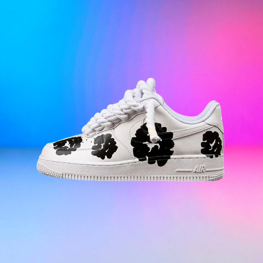 Air Force Flowers Tears Black