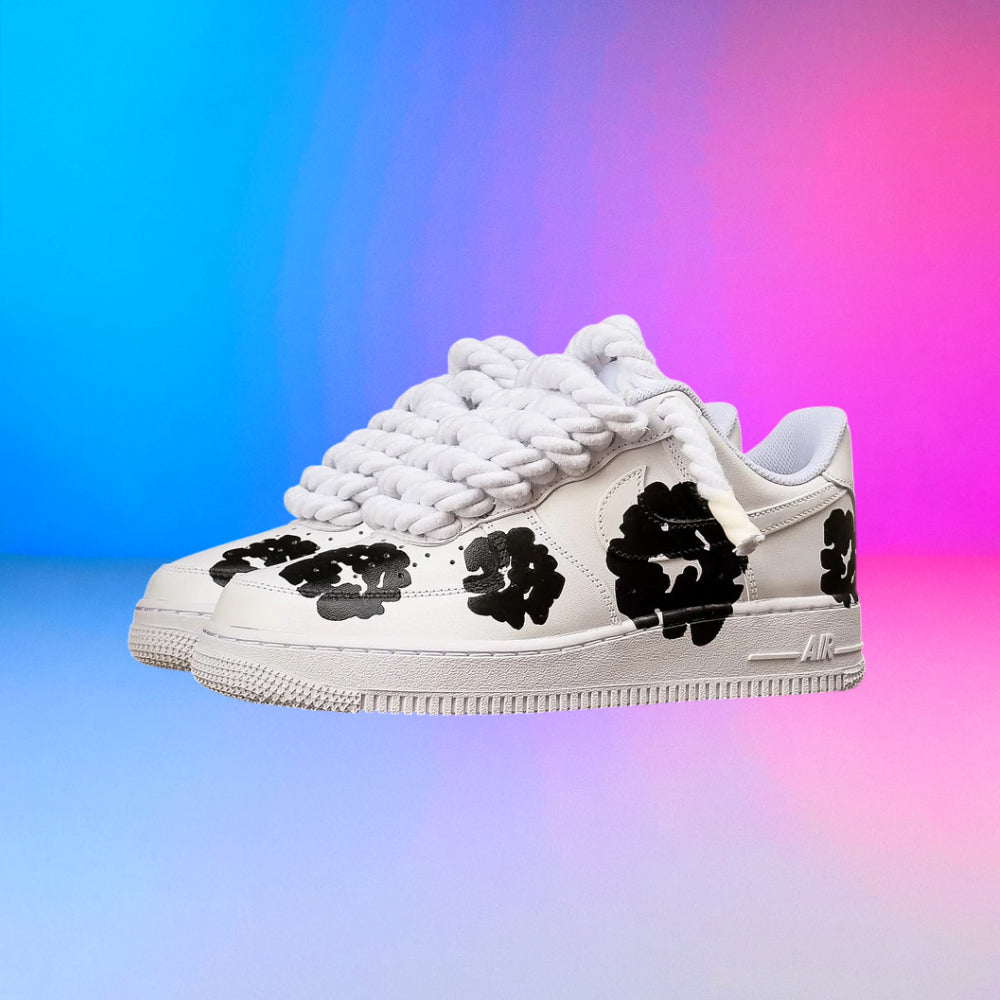 Air Force Flowers Tears Black