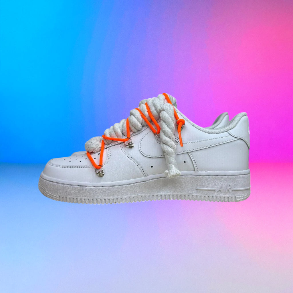 Air Force Rope Laces Triple Orange