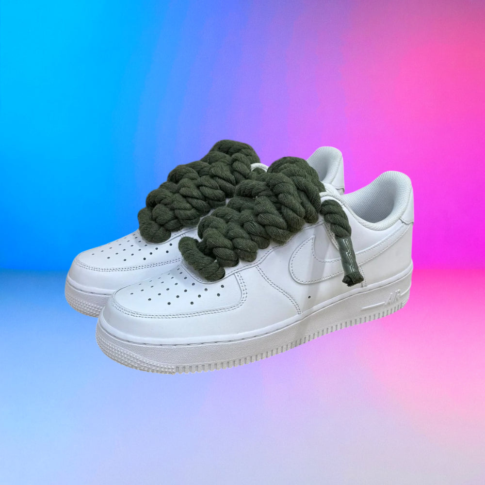Air Force Rope Laces Verde