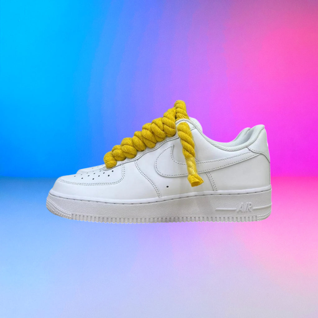 Air Force Rope Laces Yellow