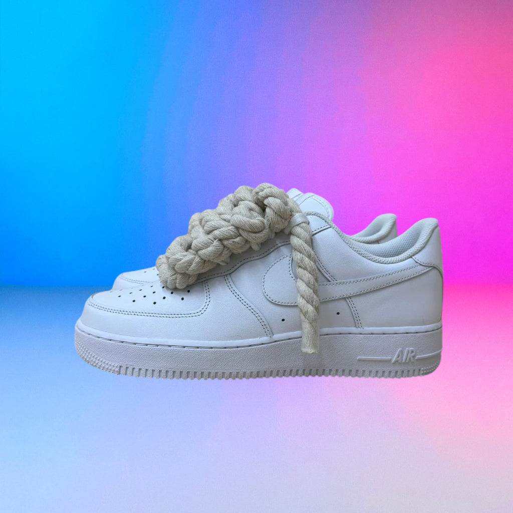 Air Force Rope Laces Beige