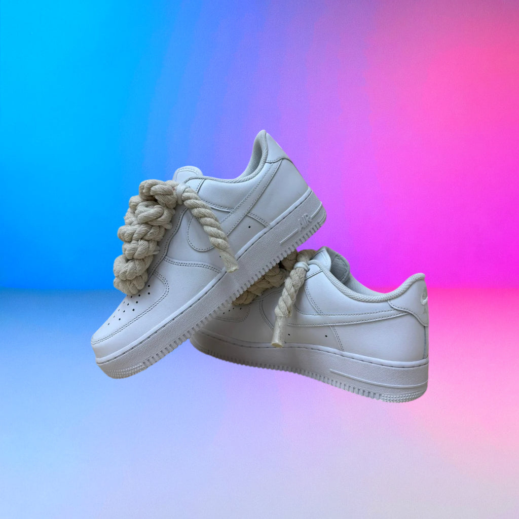 Air Force Rope Laces Beige